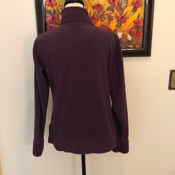 aspire fleece women's jacket purple size M - Picture 4 of 7